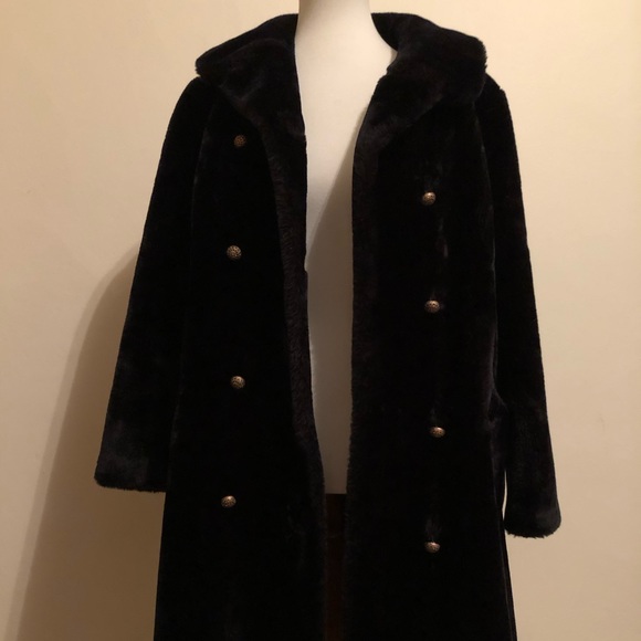 Vintage Borgana by Fairmoor Luxury Faux Fur Coat - Picture 13 of 16